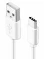 AT-CASTUSC01 ホワイト 3．0A急速充電対応TYPE-C充電通信ケーブル 50cm ☆6個まで￥250クリックポスト対応可能！