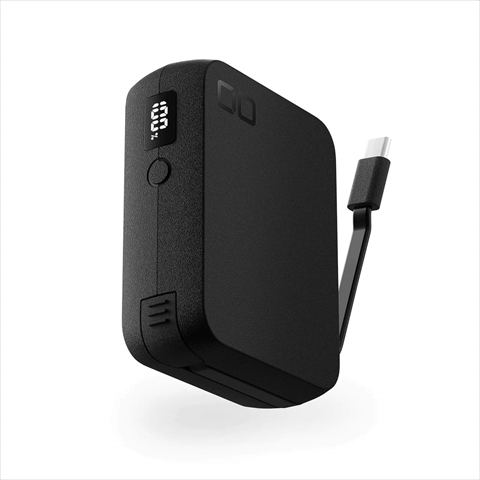 SMARTCOBY Pro CABLE C to C ブラック ケーブル一体型10000mAhモバイルバッテリー SMARTCOBYPRO-35W-C-C-BK
