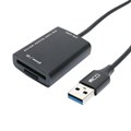 USR-ASD2/BK SD・microSD カードリーダー ライタ Type-A ケーブル70㎝