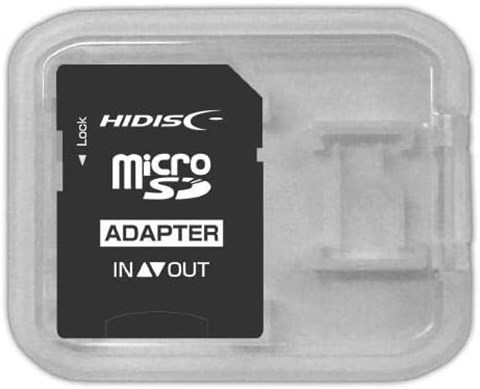 HD-MCCASE1CA  ｍｉｃｒｏＳＤからＳＤカード変換アダプタ ☆2個まで￥250クリックポスト対応可能！