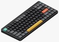 Nuphy Air75 V2 ブラック Aloe (Linear 37gf) ワイヤレスメカニカルキーボード