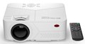 MS-PJHD03 WH ワイヤレスプロジェクター「LED PROJECTER 3 Ver．B」