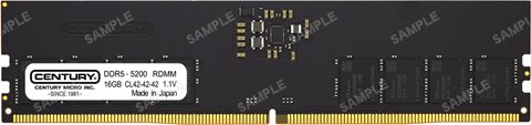 CB16G-D5RE520281 ※注！ 本製品はサーバー用のECC Registered DIMMです。一般のパソコンでは動作いたしません。
