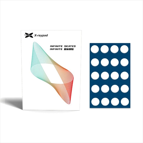 X-raypad Jade Speed Mouse Skates Universal 0．8mm PTFE Dots 40個入り ☆6個まで￥250クリックポスト対応可能！