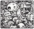 La Onda Rizz x Nachocustomz 『Doodles』 SQ MID 490 x 490 x 3.5 mm