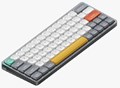 Nuphy Air60 V2 グレー Aloe軸(Linear 37gf) ワイヤレスメカニカルキーボード ga60v2a