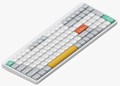 Nuphy Air96 V2 ホワイト Aloe軸(Linear 37gf) ワイヤレスメカニカルキーボード wa96v2a