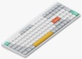 Nuphy Air96 V2 ホワイト Cowberry軸(Linear 45gf) ワイヤレスメカニカルキーボード wa96v2c