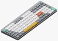 Nuphy Air96 V2 グレー 茶軸2．0 ワイヤレスメカニカルキーボード ga96v2b