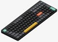 Nuphy Air96 V2 ブラック Moss軸(Tactile 60gf) ワイヤレスメカニカルキーボード ba96v2m