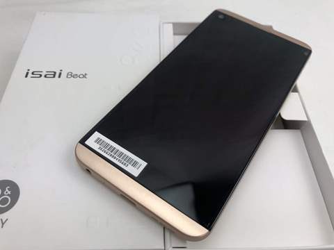 【処分】 LGV34 ゴールド /isai Beat 【SIMロック解除品】 各サイトで併売につき売切れのさいはご容赦願います。