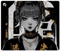 GLSSWRKS Akari Premium Glass Mousepad Gold