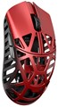 WLMOUSE BEAST X MAX Black&Red TTC Nihil Transparent Black Dot