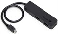 RUH-OTGU4SN+C 充電可能 自動最適化回路搭載 4ポートOTGハブ ☆2個まで￥250クリックポスト対応可能！