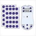 X-raypad Obsidian Air PTFE Universal Dot Mouse Skates 40個入り ☆6個まで￥250クリックポスト対応可能！