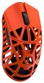 WLMOUSE BEAST X MAX Fire Orange TTC Nihil Transparent Black Dot