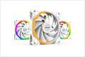 LIGHT WINGS 120mm PWM HS WHITE Triple BL101 
