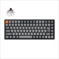 K2M-J3-JIS K2 Max QMK ワイヤレス カスタム・メカニカルキーボード - RGB - JIS配列  / Keychron Superスイッチ（ホットスワップ）茶軸