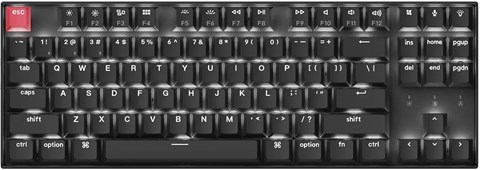 K8X-A3-US K8 Version 2 QMK ワイヤレスカスタム・メカニカルキーボード - WHITE LED - US配列  / Keychron Superスイッチ茶軸